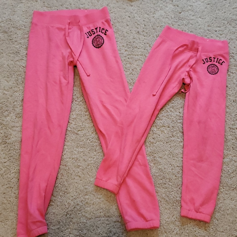 Justice Joggers 2 Sizes